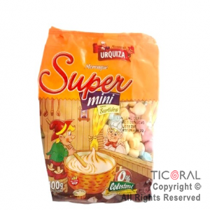 MERENGUE SUPERMINI SURTIDO 24PAQX 100GR